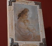 Декоративное панно "Мадонна", 25х33 cm PD69