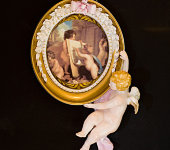 Медальон на стену "Ангел", Tiche Porcellane