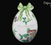 Яйцо декоративное с крышкой "Гирлянда", 7990, San Marco