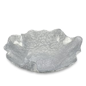 Блюдо глубокое 33 см, серебряный, IVV item