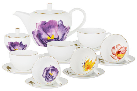 Чайный сервиз Flowers 14 предметов item
