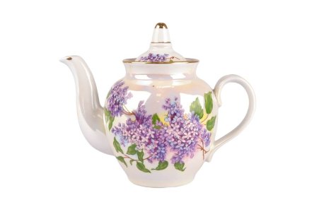 Чайный сервиз 20/6 "Гранатовый - Сиреневый букет", Дулёвский фарфор item