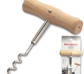 Штопор из нержавеющей стали с деревянной ручкой, Westmark Штопор из нержавеющей стали с деревянной ручкой, Westmark