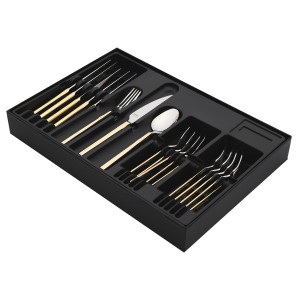 Набор десертных приборов MILANO GOLD 18 шт item
