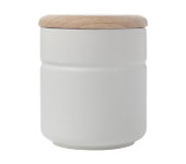 Банка д/сыпучих продуктов Оттенки (белый) без инд.упаковки