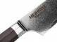 HC/OCTA-KI-16 Нож кухонный, Kiritsuke 15 см, дамасская сталь VG10 (67 слоев), рукоять черное дерево (DCK-EK6) item