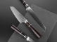 HC/OCTA-KI-16 Нож кухонный, Kiritsuke 15 см, дамасская сталь VG10 (67 слоев), рукоять черное дерево (DCK-EK6) item