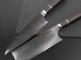 HC/OCTA-KI-20 Нож кухонный, Kiritsuke 20 см, дамасская сталь VG10 (67 слоев), рукоять черное дерево (DCK-EK) item