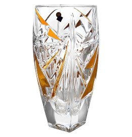 Ваза 30 см "Princess" с золотом, Bohemia Jihlava item