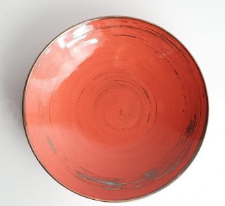 Набор тарелок глубоких 22 см, 6 шт, "Alumina Nostalgia Red", PORCELANA BOGUCICE item