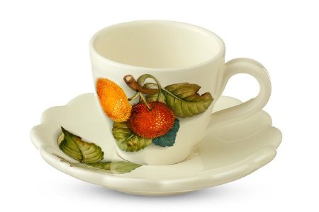 Чашка с блюдцем Итальянские фрукты item