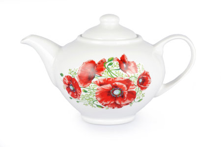 Чайный сервиз 14/6 "Дачный - Маки", Дулёвский фарфор item