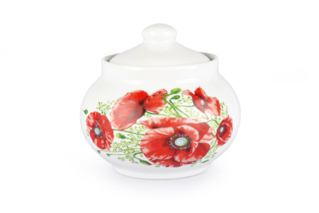 Чайный сервиз 14/6 "Дачный - Маки", Дулёвский фарфор item