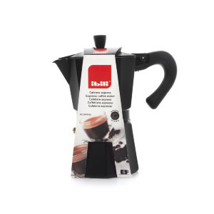 Кофеварка гейзерная на 6 чашек, алюминий, Ibili item