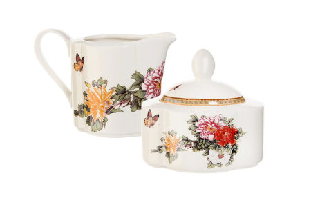 Набор: сахарница+молочник Японский сад item