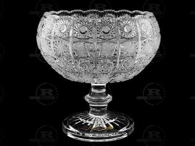Салатник на ножке 25.5 см, хрусталь, Aurum Crystal s.r.o. item