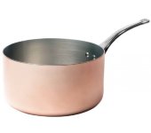 Кастрюля ручкой из нержавеющей стали, 24 см., Классическая медь, De Buyer