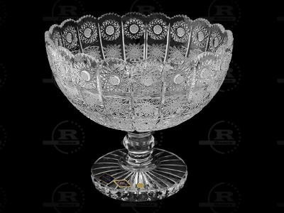 Салатник на ножке 26 см, хрусталь, Aurum Crystal s.r.o. item