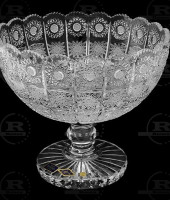 Салатник на ножке 26 см, хрусталь, Aurum Crystal s.r.o.