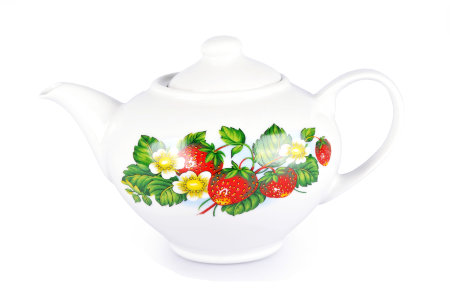 Чайный сервиз 14/6 "Дачный - Цветущая земляника", Дулёвский фарфор item