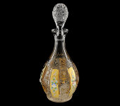 Графин, хрусталь с лепкой, Aurum Crystal
