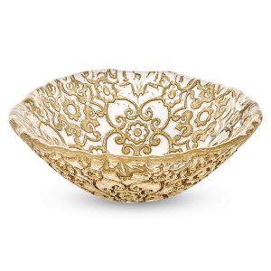 Блюдо глубокое малое 16 см "Arabesque", золото, IVV item