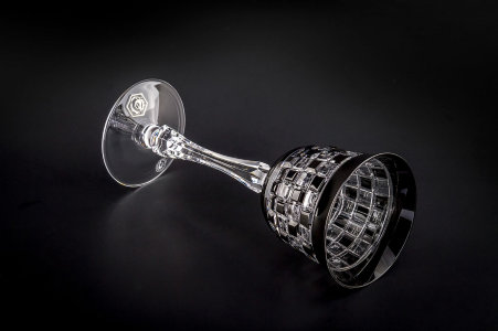 Бокалы для красного вина "Чёрный бриллиант", набор 6 шт, Cristallerie DE Montbronn item