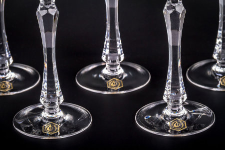 Бокалы для красного вина "Чёрный бриллиант", набор 6 шт, Cristallerie DE Montbronn item
