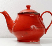 Чайник 1100 мл, "Alumina Nostalgia Red", PORCELANA BOGUCICE Чайник 1100 мл, "Alumina Nostalgia Red", PORCELANA BOGUCICE