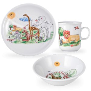 Сервиз детский 3 пред. "Zoo", Seltmann item
