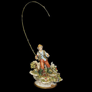 Статуэтка "Старый рыбак", Venere Porcellane d'Arte item