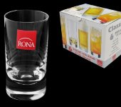 Стопка для текилы, набор 6 шт, Rona Стопка для текилы, набор 6 шт, Rona