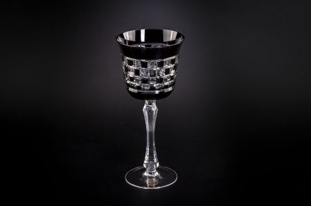 Бокалы для воды "Чёрный бриллиант", набор 6 шт, Cristallerie DE Montbronn item