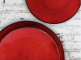 Блюдо овальное 31 см, "Alumina Nostalgia Red", PORCELANA BOGUCICE item