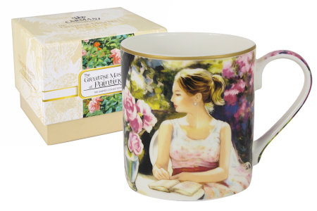 Кружка Девушка с книгой, в подарочной упаковке item