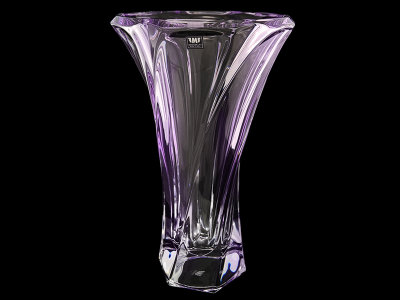 Ваза "Светла - Оклахома", фиолетовая, Aurum-Crystal s.r.o item