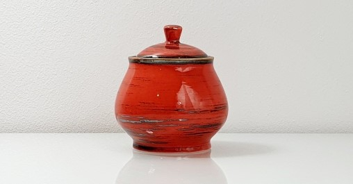 Сахарница 300 мл, "Alumina Nostalgia Red", PORCELANA BOGUCICE item