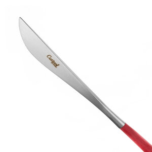 Набор столовых приборов 24/6, с красными ручками "GOA matte red", Cutipol item
