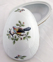 Бонбоньерка-яйцо, Hollohaza Porcelain  
