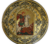 Икона "Георгий Победоносец", Credan S.A. Икона "Георгий Победоносец", Credan S.A.