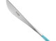 Набор столовых приборов 24/6, с бирюзовыми ручками "GOA matte turquoise", Cutipol item
