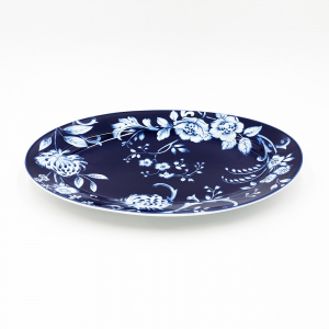 Блюдо овальное 36 см, "Evia Blue", PORCELANA BOGUCICE item