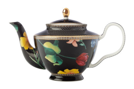 Чайник с ситечком (чёрный) Contessa в подарочной упаковке item