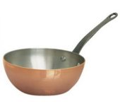 Сотейник конической формы с ручкой из чугуна, 20 см., Классическая медь, De Buyer