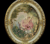 Барельеф "На качелях", Porcellane Principe