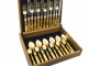 Набор столовых приборов 24/6, матовая позолота, FONTAINEBLEAU Gold Brushed, Cutipol item