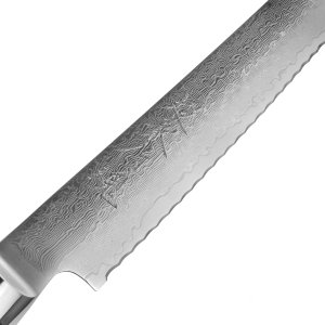 Нож для хлеба 23 см, серия "GOU 161" (161 слой) дамасская сталь, Yaxell item