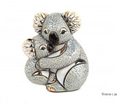 Фигурка "Коала с детёнышем", De Rosa Rinconada