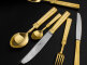 Набор столовых приборов 72/12, матовая позолота, FONTAINEBLEAU Gold Brushed, Cutipol item