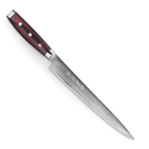 Нож для тонкой нарезки 25 см, серия "GOU 161" (161 слой) дамасская сталь, Yaxell item